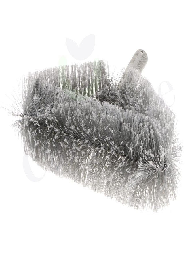 Carepure Triangle Cobweb Brush Ceiling Fan Corner Cobweb Brush Duster Cleaner Cleaning Tool | Ceiling Fan Cobweb Brush Duster Indoor and Outdoor Use | Grey - Image 5